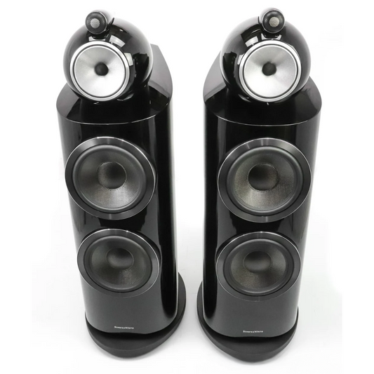 B&W 800 D3 Floorstanding Speakers Black - (Trade In)