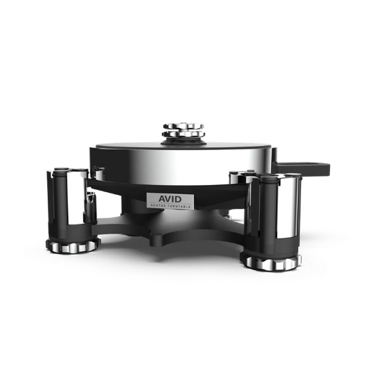 AVID ACUTUS™ Mono - Black & Chrome Turntable