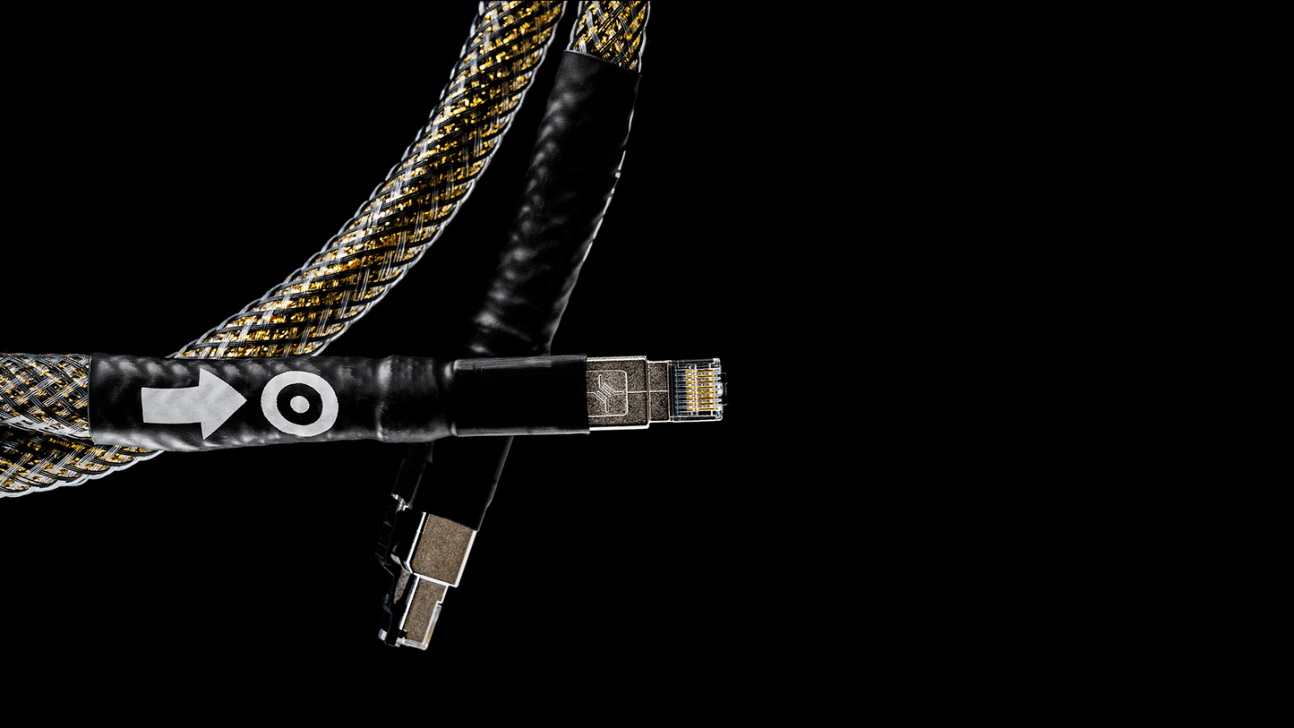 Digitalz D-TC3 Gold Signature Ethernet Cable 2m