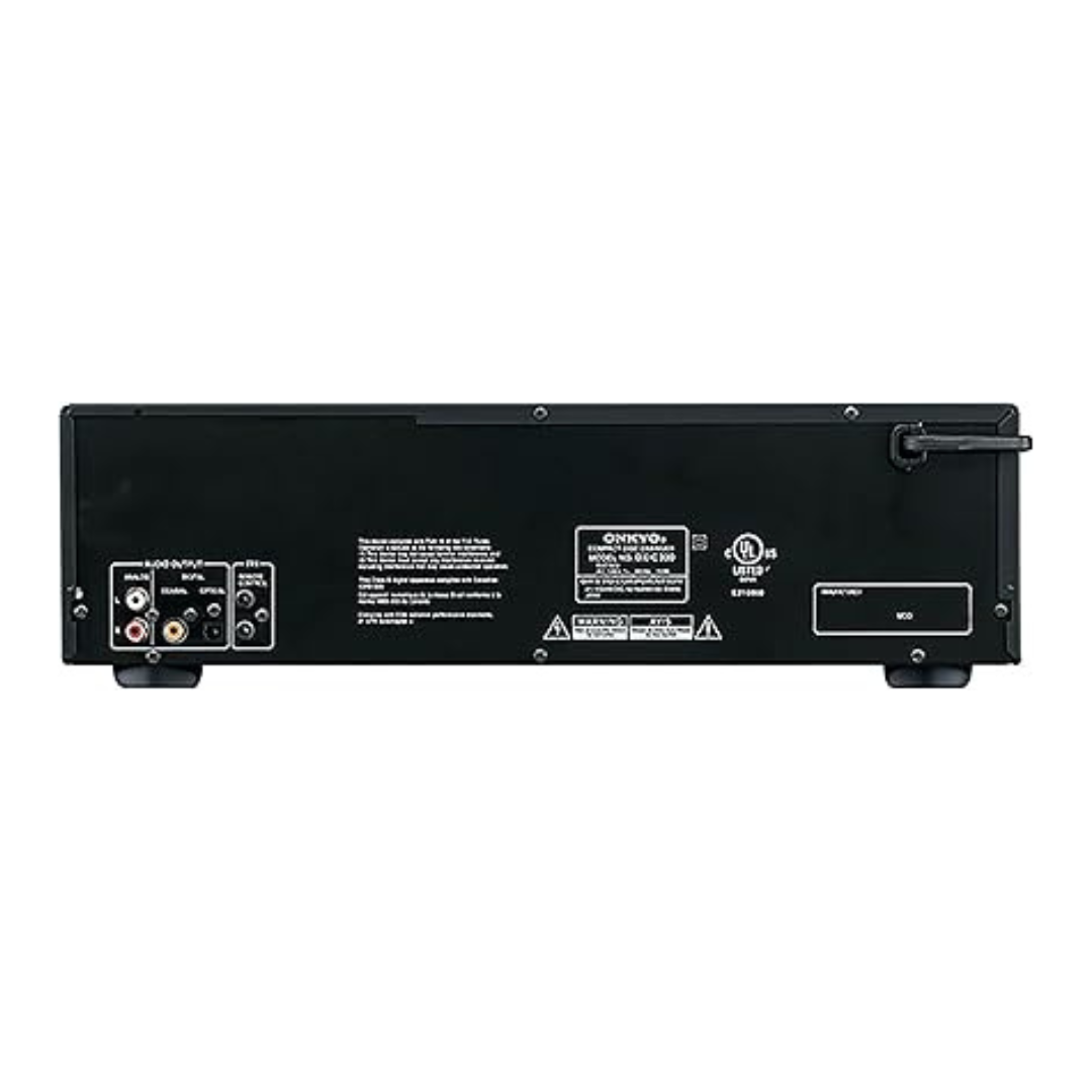 Onkyo DCX390M4 6-Disc CD Player - Black