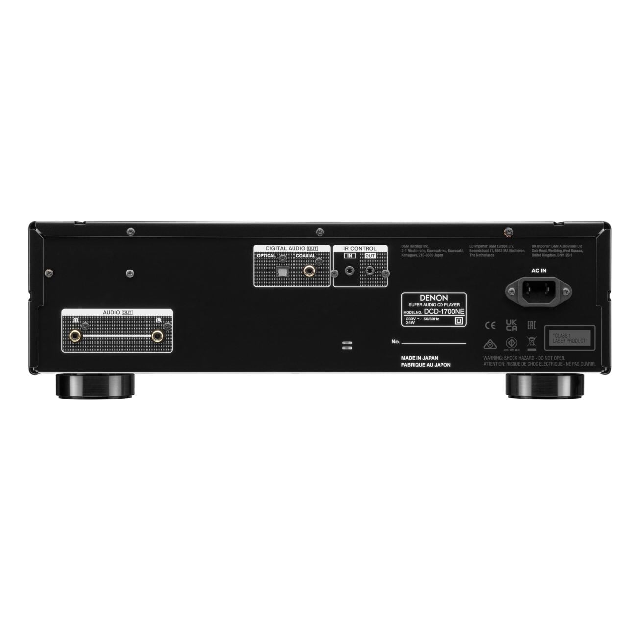 Denon DCD-1700NE CD/SACD Player - Trimira