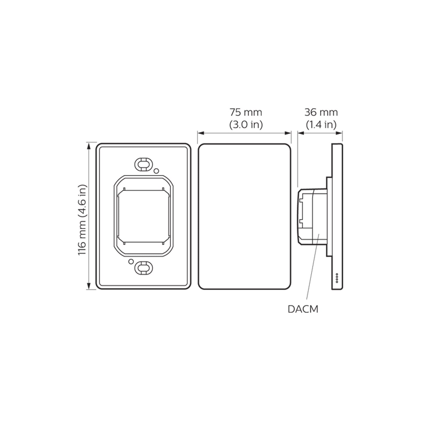 Philips Dynalite Antumbra Touch – PATPA - Trimira