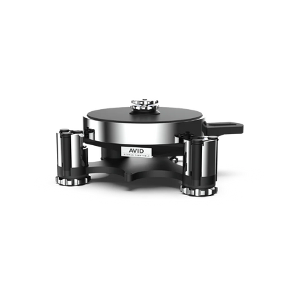 AVID ACUTUS™ Reference - Black & Chrome Turntable