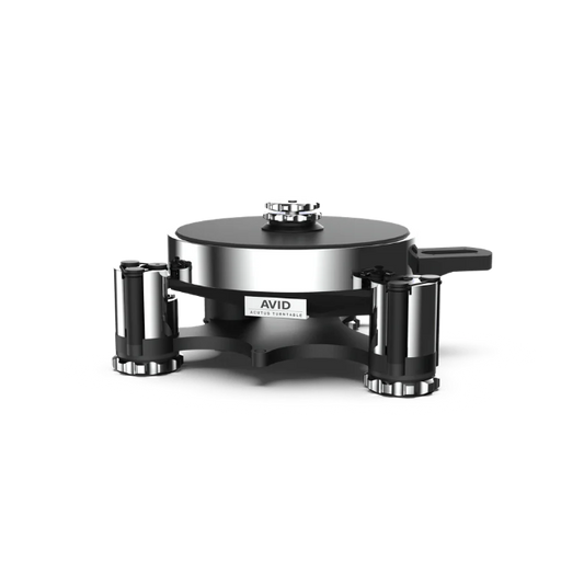 AVID ACUTUS™ Reference - Black & Chrome Turntable