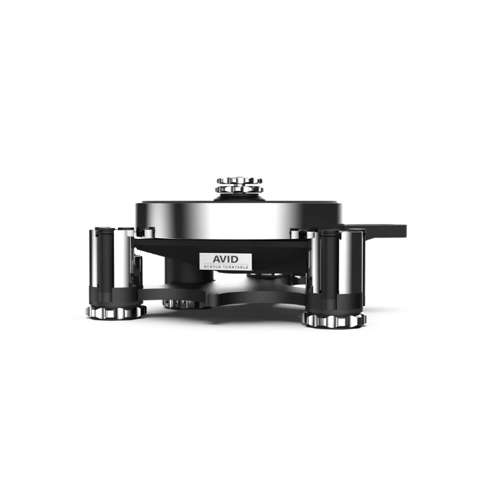 AVID ACUTUS™ Reference - Black & Chrome Turntable