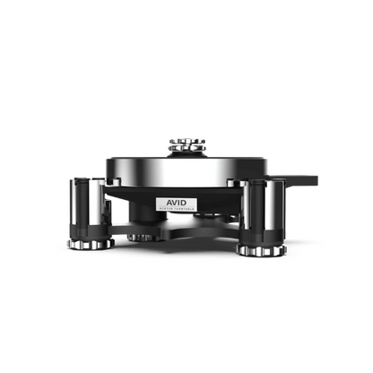 AVID ACUTUS™ Reference - Black & Chrome Turntable