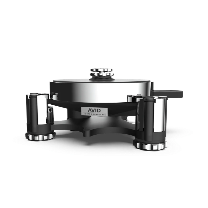 AVID ACUTUS™ Reference - Black & Chrome Turntable