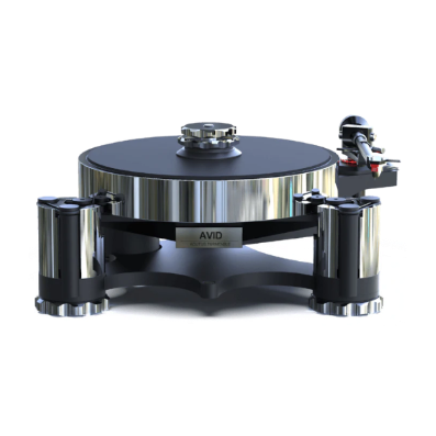 AVID ACUTUS™ Mono - Black & Chrome Turntable