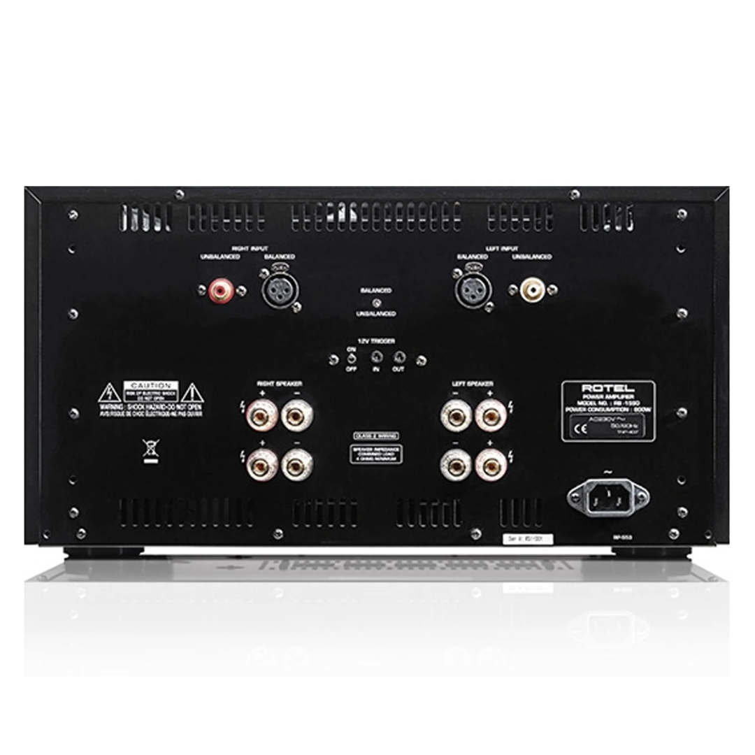Rotel RB-1590 2-Channel Power Amplifier 350 Watts