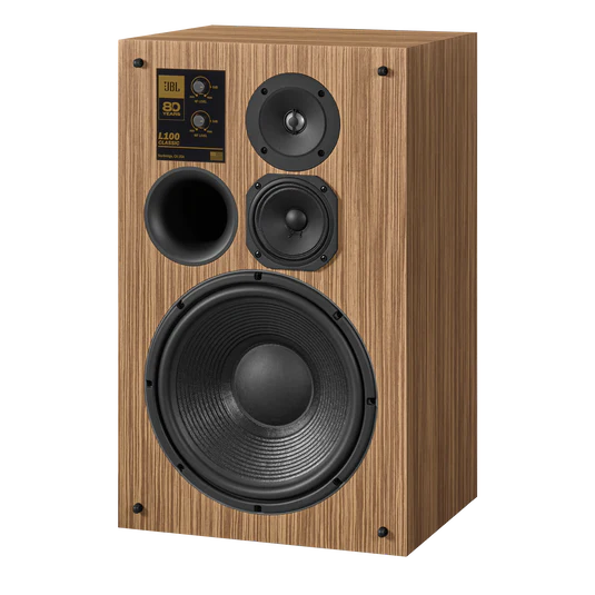JBL L100 Classic 80 Bookshelf Speakers Pair - 80th Anniversary Edition