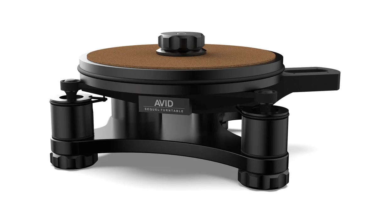 AVID SEQUEL™ Black Turntable