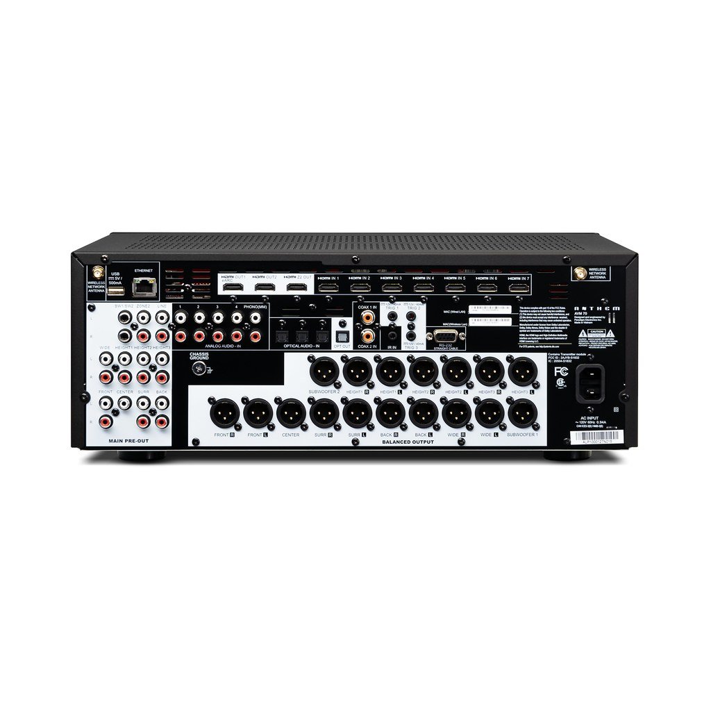  Anthem AVM70V 8k A/V Processor Anthem - Brisbane HiFi