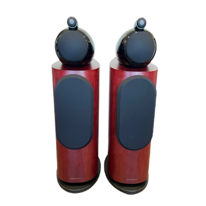 802 D3 Floor Standing Speakers- Satin Rosenut (Ex- Demonstration)
