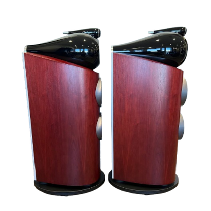 802 D3 Floor Standing Speakers- Satin Rosenut (Ex- Demonstration)