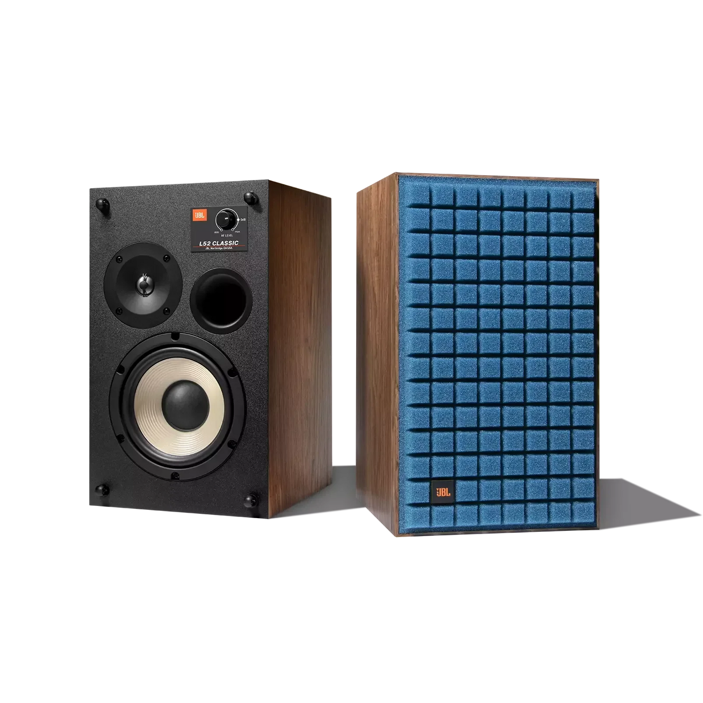 Blue / No Isolation JBL L52 Classic Bookshelf Loudspeaker with Blue Grille JBL - Brisbane HiFi