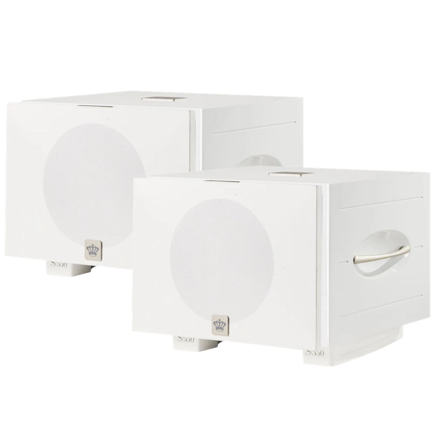 S/550 Closed Box Front-firing Active Driver, Down-Firing Passive Subwoofer