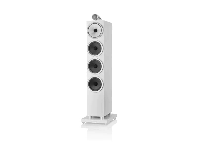 Satin White Bowers & Wilkins 702 S3 Floor-Standing Speakers Bowers & Wilkins - Brisbane HiFi