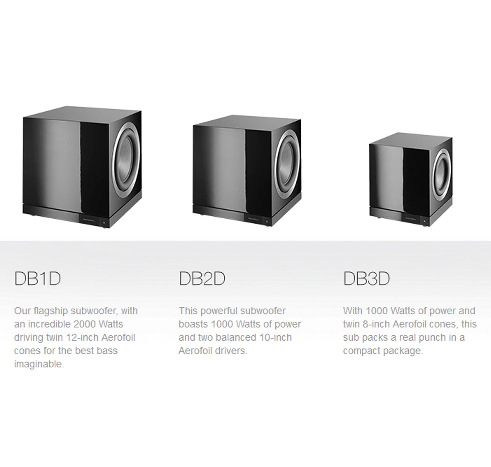 B&w subwoofer hot sale db1d