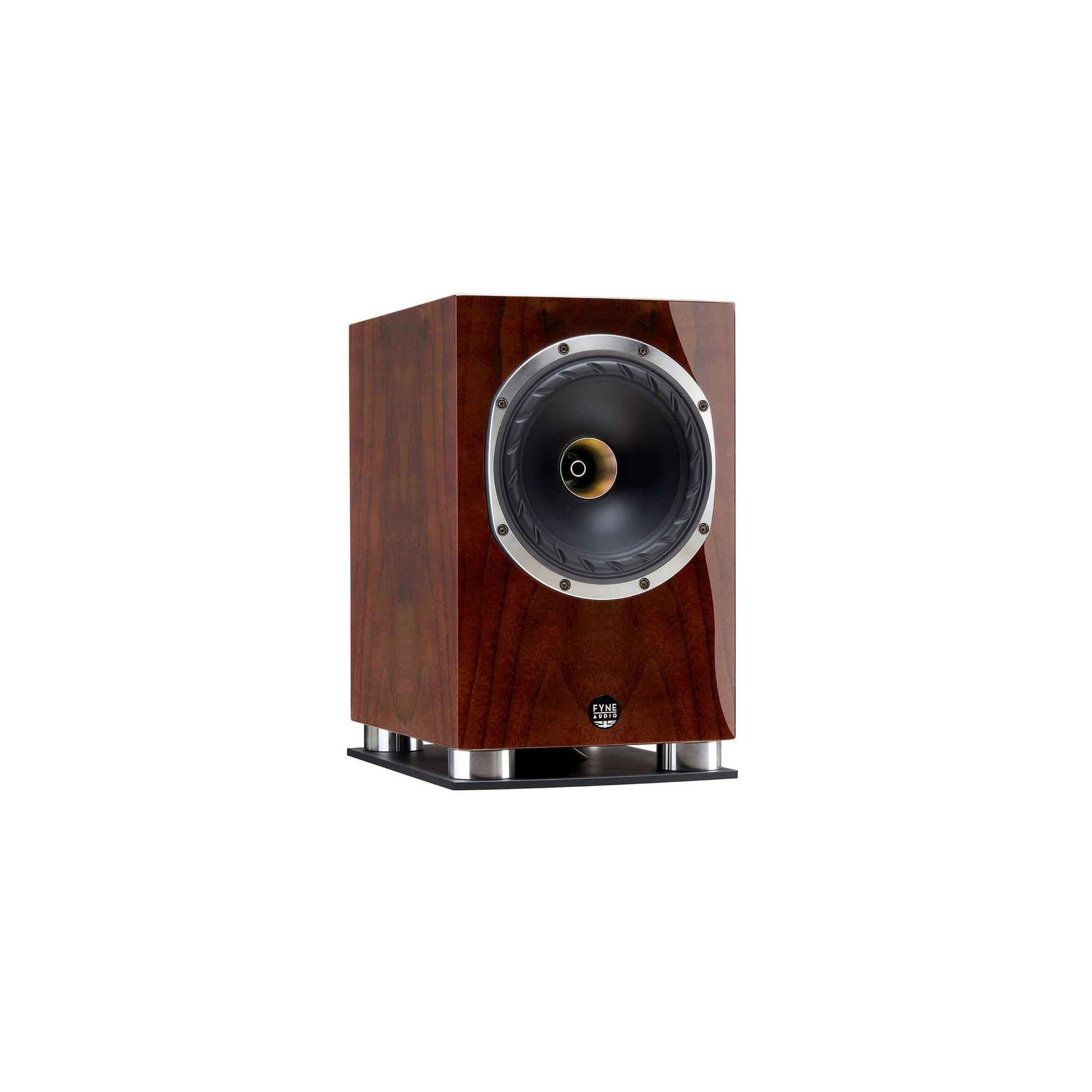 F500SP Bookshelf Speaker Piano Gloss Walnut - Trimira