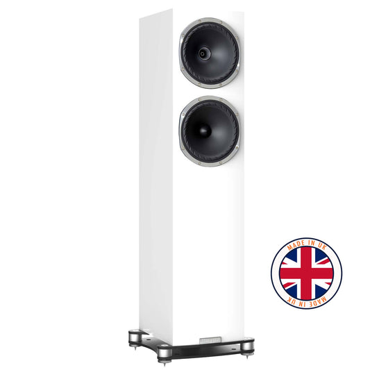 F502SP Floorstanding Speaker - Piano Gloss White - Trimira