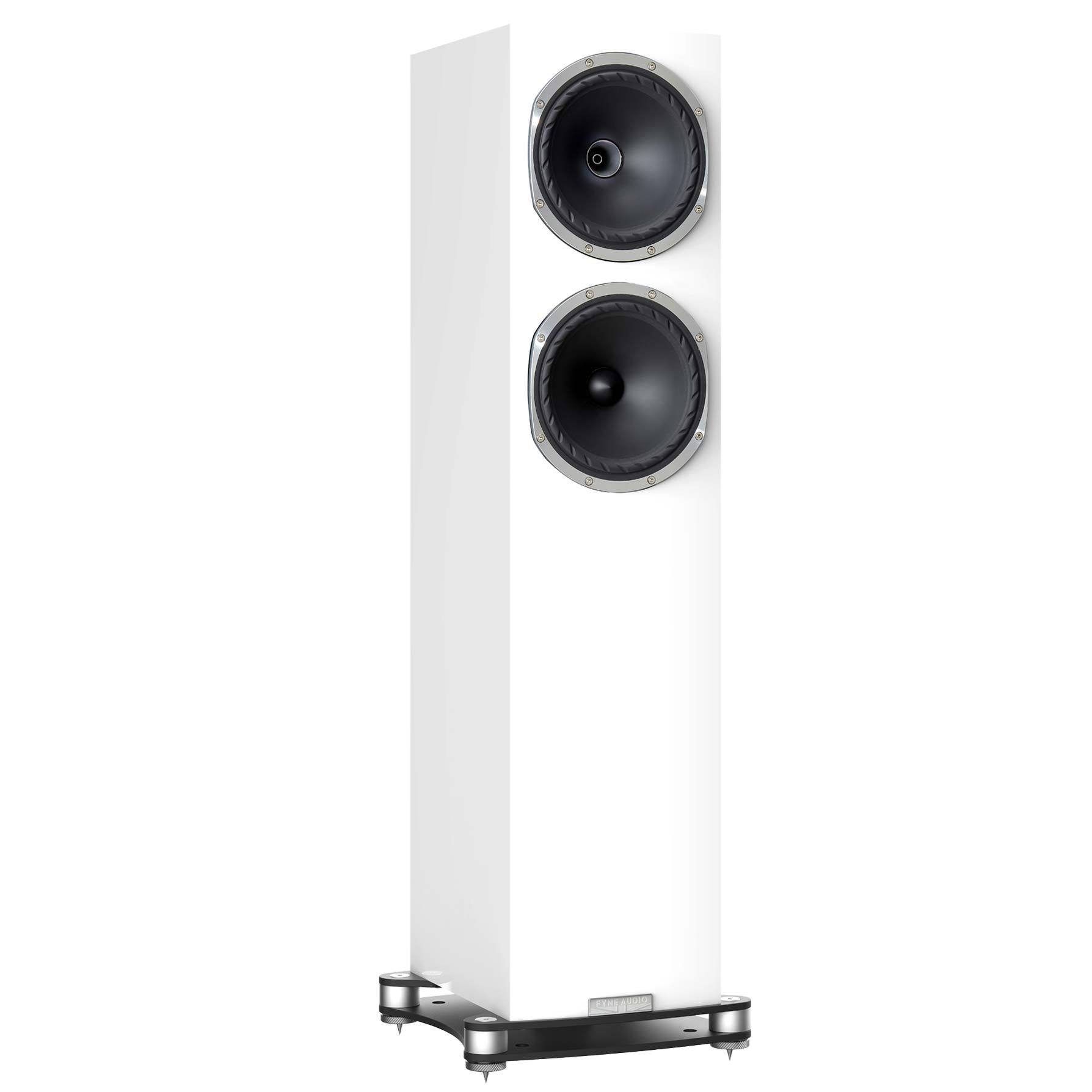 F502SP Floorstanding Speaker - Piano Gloss White - Trimira