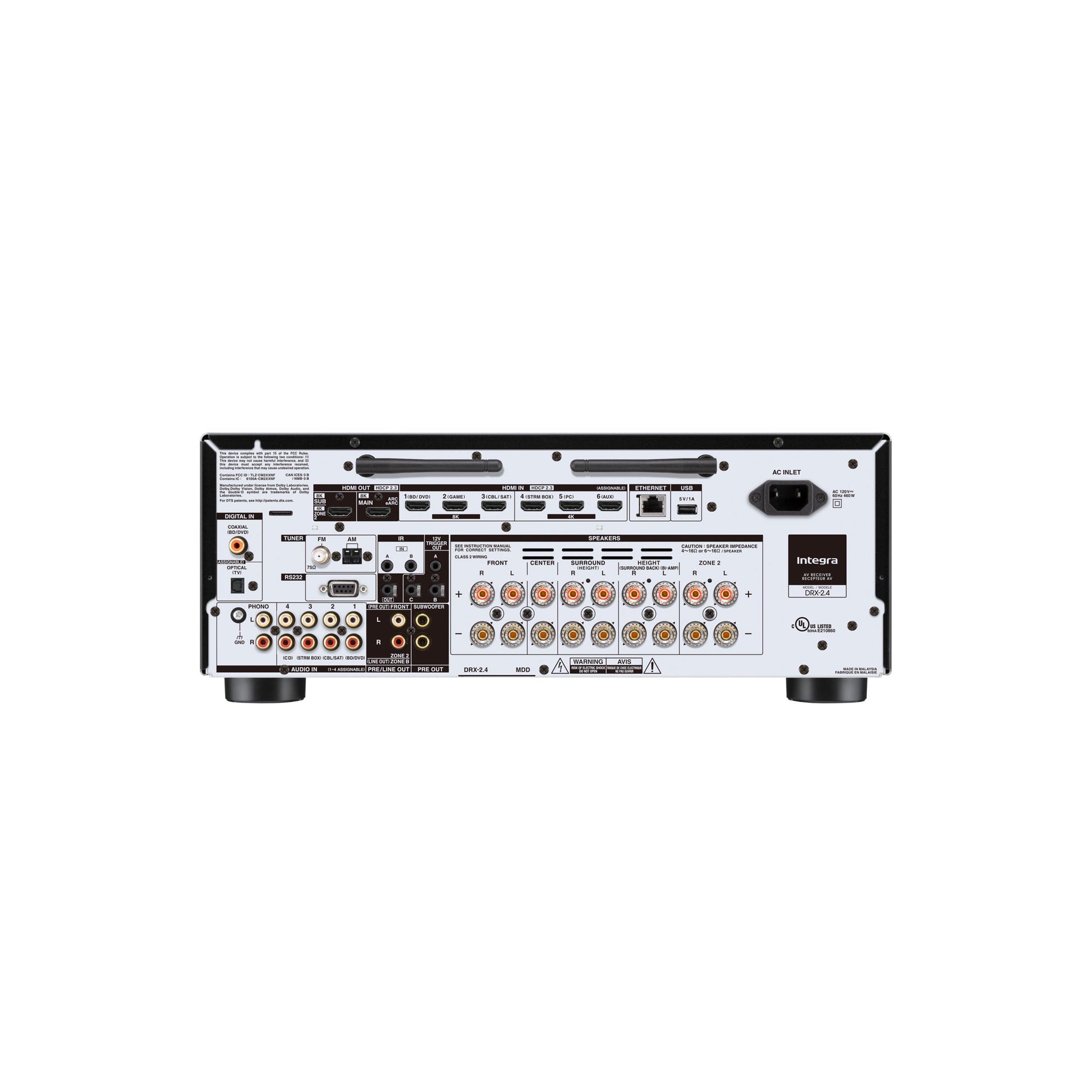 Integra DRX 2.4 7.2-Channel Network AV Receiver - Trimira