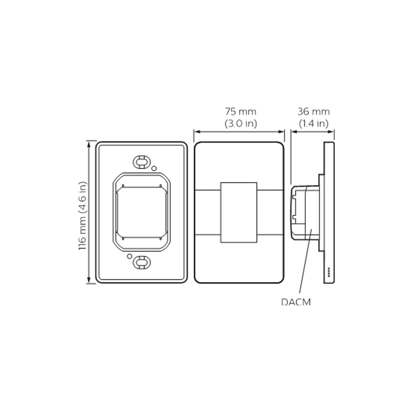 Philips Dynalite Antumbra Display – PADPA - Trimira