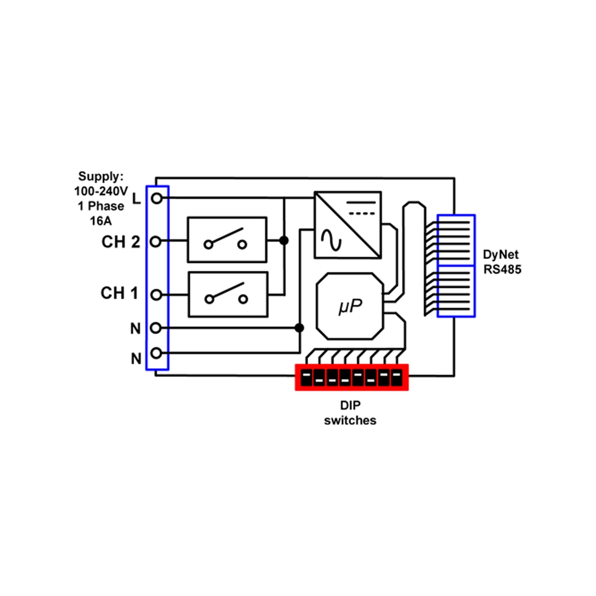 Philips Dynalite DMRC210DA-RJ12 Relay Controller - Trimira